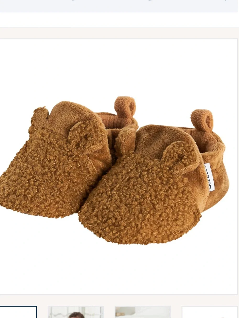 Baby booties Lot-  Sherpa Booties + Green Camo Soft Soles - 2 Pack